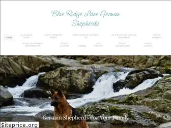 blueridgelanegermanshepherds.com