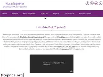 blueridgemusictogether.com