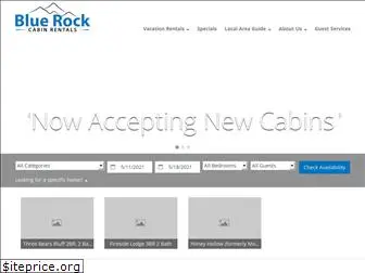 bluerockcabinrentals.com