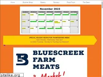 bluescreekfarmmeats.com