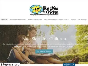 blueskiesforchildren.org