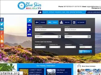 blueskiesholidays.com