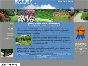 blueskylandscapecompany.com