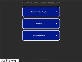 blueskyzbostonterriers.com