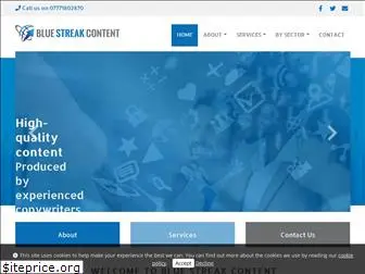 bluestreakcontent.com