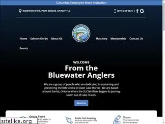 bluewateranglers.com