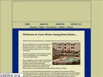 bluewatercorporatehousing.com