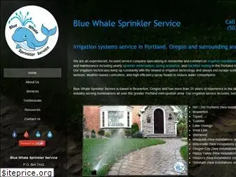 bluewhalesprinklers.com