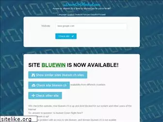 bluewin.ch.isdownorblocked.com