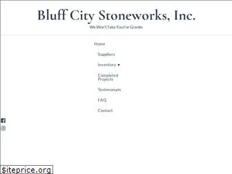 bluffcitystoneworks.com