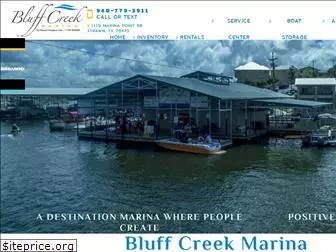 bluffcreekmarina.com