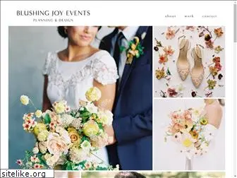 blushingjoyevents.com