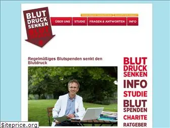 bluthochdruck-blutspende.de