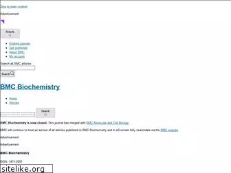 bmcbiochem.biomedcentral.com