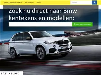 bmw-kentekencheck.nl
