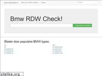 bmw-rdwcheck.nl