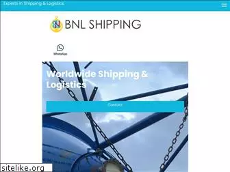 bnlshipping.com
