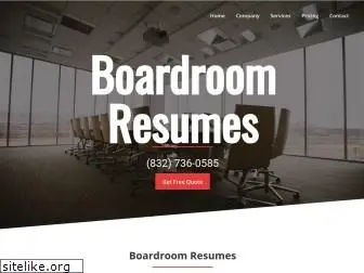 boardroomresumes.com