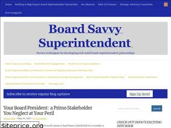 boardsavvysuperintendent.com