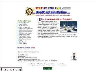 boatcaptainsonline.com