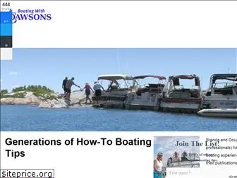 boatingwithdawsons.com