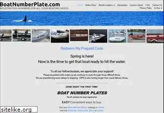 boatnumberplate.com