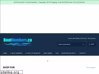 boatnumbers.ca