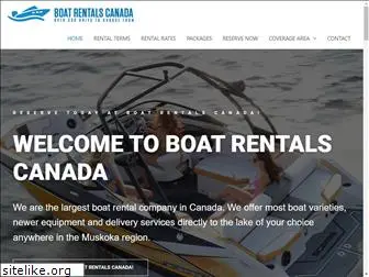 boatrentalscanada.com