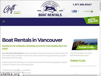 boatrentalsvancouver.com