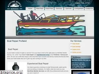 boatrepairportland.com