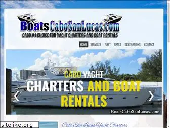 boatscabosanlucas.com