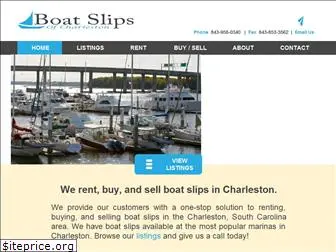 boatslipsofcharleston.com