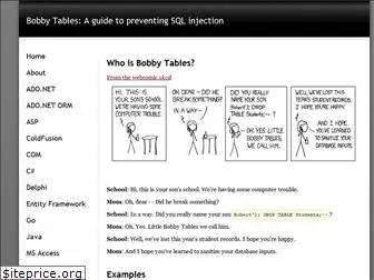 bobby-tables.com