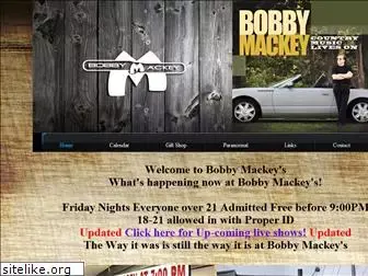bobbymackeys.com