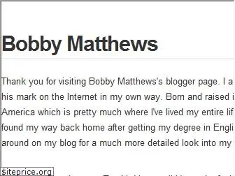bobbymatthews.com