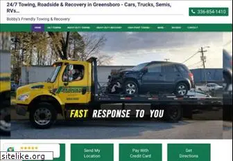 bobbysfriendlytowing.com