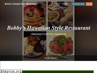 bobbyshawaiianstylerestaurant.com