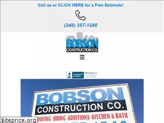 bobsonconstruction.com