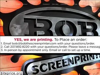 bobthescreenprinter.com