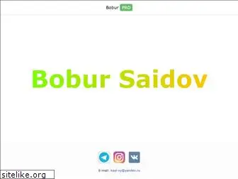 bobur.pro