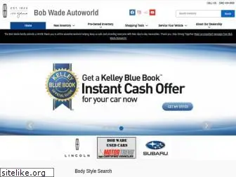 bobwadeautoworld.com