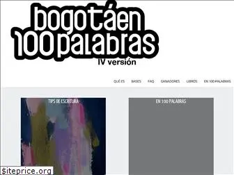 bogotaen100palabras.com