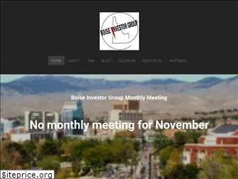 boiseinvestorgroup.com