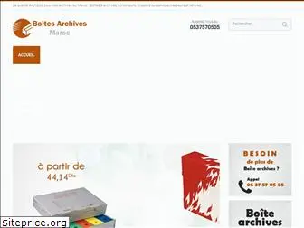 boite-archives-maroc.com