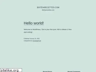 boitearecettes.com