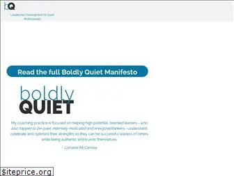 boldlyquiet.com