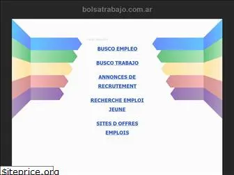 bolsatrabajo.com.ar