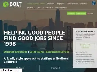 boltstaffing.com