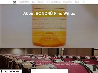 boncrufinewines.com