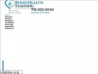 bondhealthstaffing.com